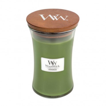 Duża Świeca Evergreen WoodWick