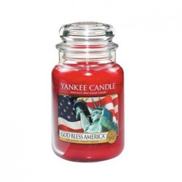Duża świeca God Bless America Yankee Candle
