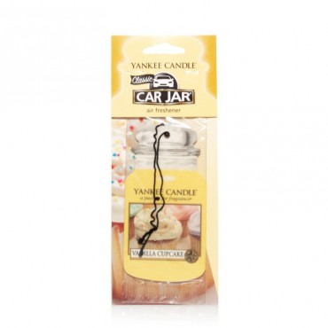 car jar Vanilla Cupcake Yankee candle