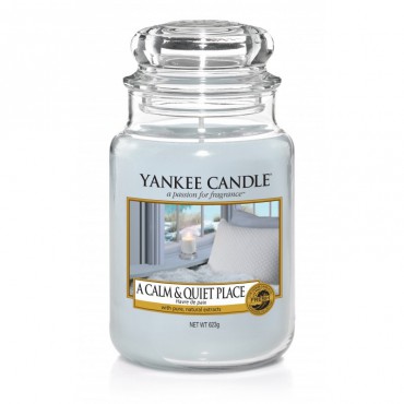 Duża świeca A Calm & Quiet Place Yankee Candle