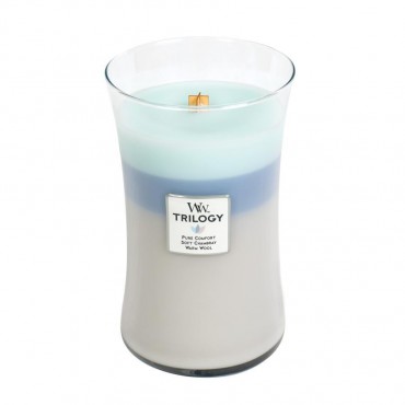 Duża Świeca Trilogy Woven Comforts WoodWick
