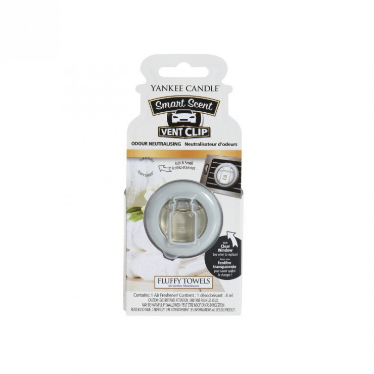 Car vent clip Fluffy Towels Yankee Candle Car vent clip Fluffy Towels Yankee Candle
