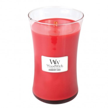 Duża Świeca Cranberry Cider WoodWick