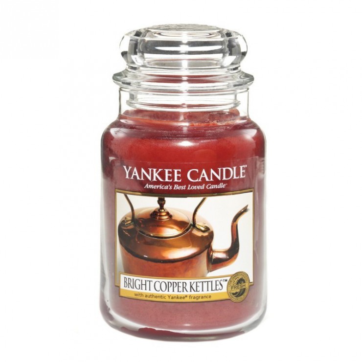 Duża świeca Bright Copper Kettles Yankee Candle Duża świeca Bright Copper Kettles Yankee Candle