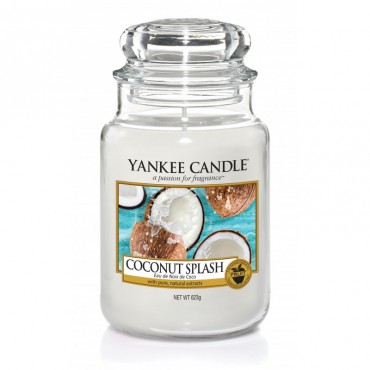 Duża świeca Coconut Splash Yankee Candle