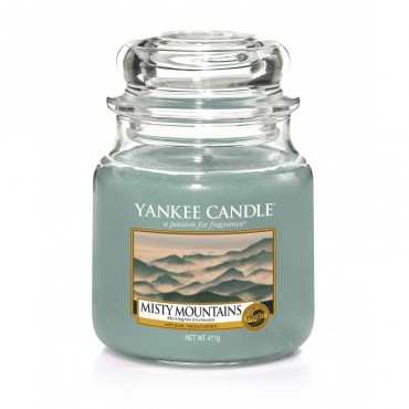 Średnia świeca Misty Mountains Yankee Candle
