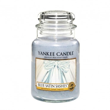 Duża świeca Blue Satin Sashes Yankee Candle