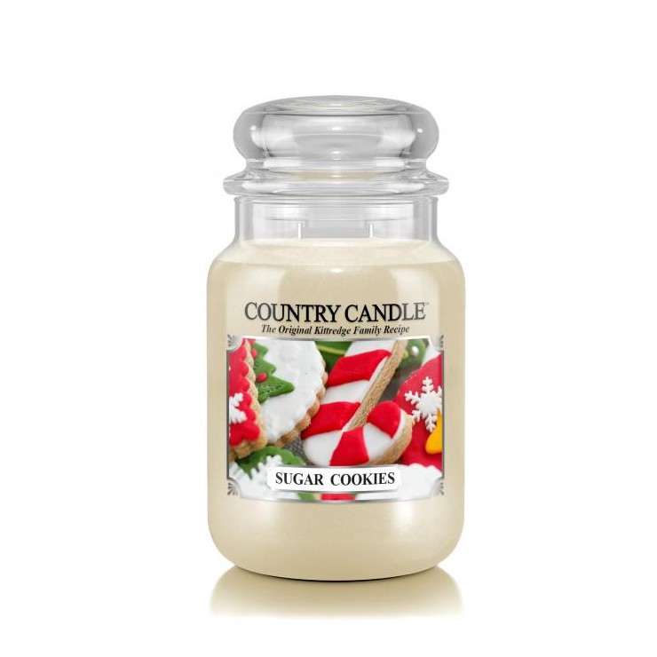Duża świeca Sugar Cookies Country Candle Duża świeca Sugar Cookies Country Candle