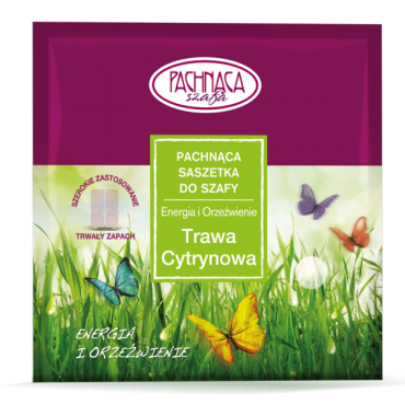 Pachnąca saszetka do szafy – Trawa Cytrynowa