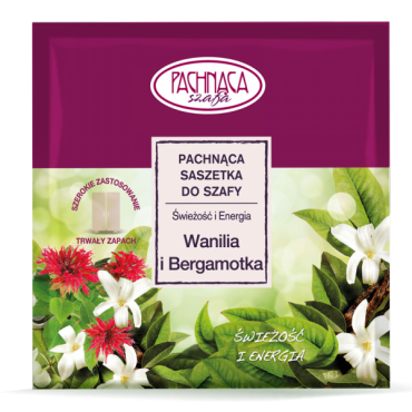 Pachnąca saszetka do szafy – Wanilia i Bergamotka