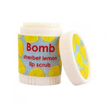 Delikatny scrub do ust CYTRYNOWY SORBET Bomb Cosmetics