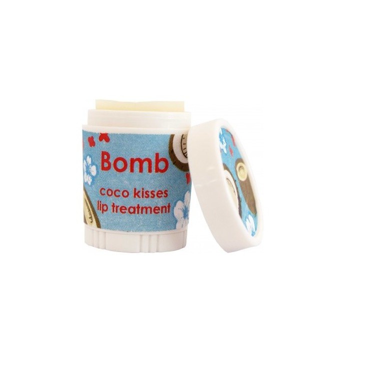 Intensywna kuracja do ust KOKOSOWE POCAŁUNKI – Bomb Cosmetics