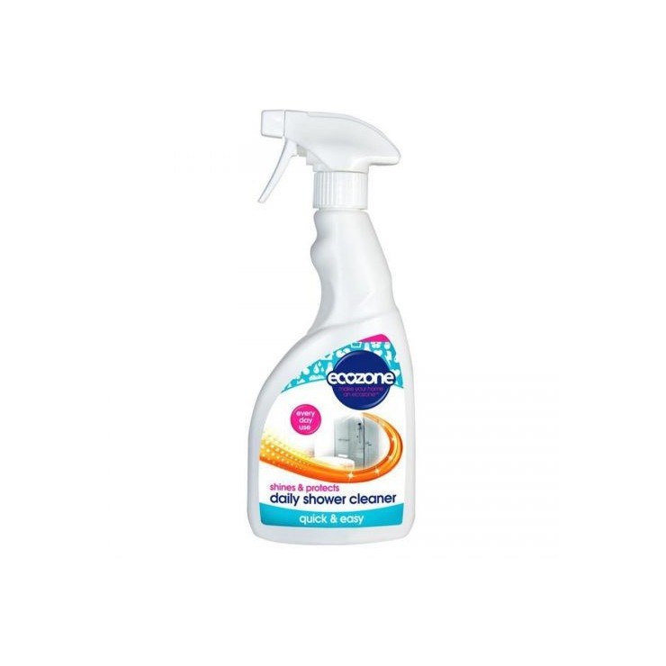 Ecozone Spray do codziennego mycia szyby prysznicowej, 500ml Ecozone Spray do codziennego mycia szyby prysznicowej, 500ml