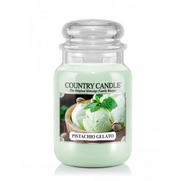 Duża świeca Pistachio Gelato Country Candle