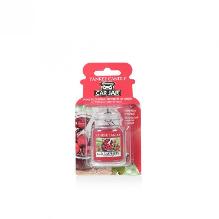 Car jar ultimate Red Raspberry Yankee Candle