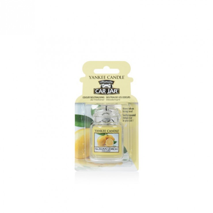 Car jar ultimate Sicilian Lemon Yankee Candle Car jar ultimate Sicilian Lemon Yankee Candle
