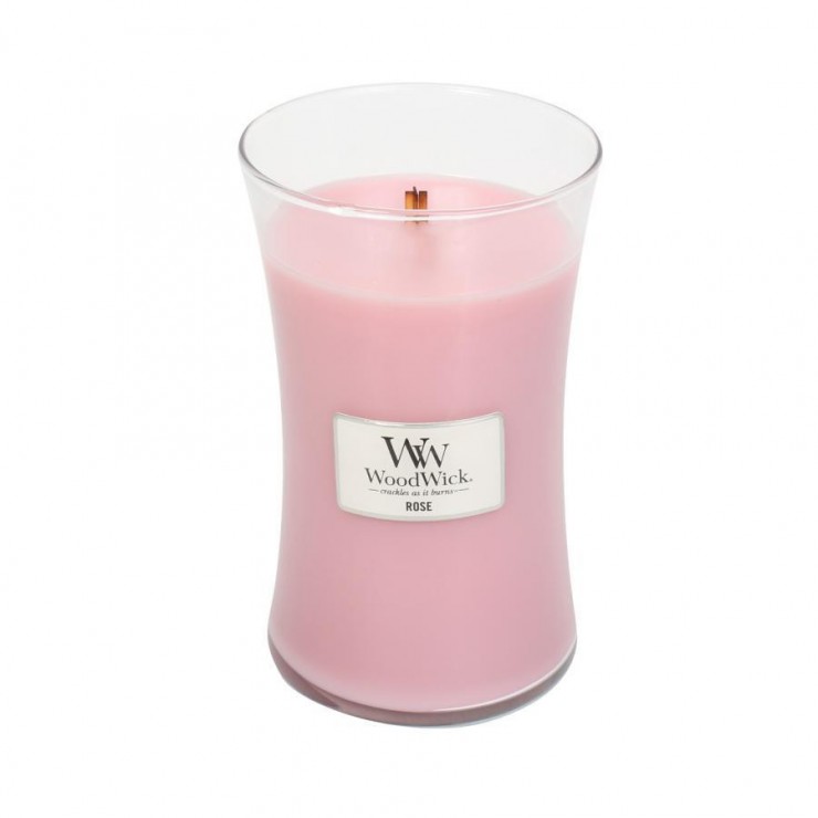 Duża Świeca Rose WoodWick Duża Świeca Rose WoodWick