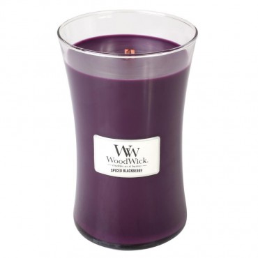 Duża Świeca Spiced Blackberry WoodWick