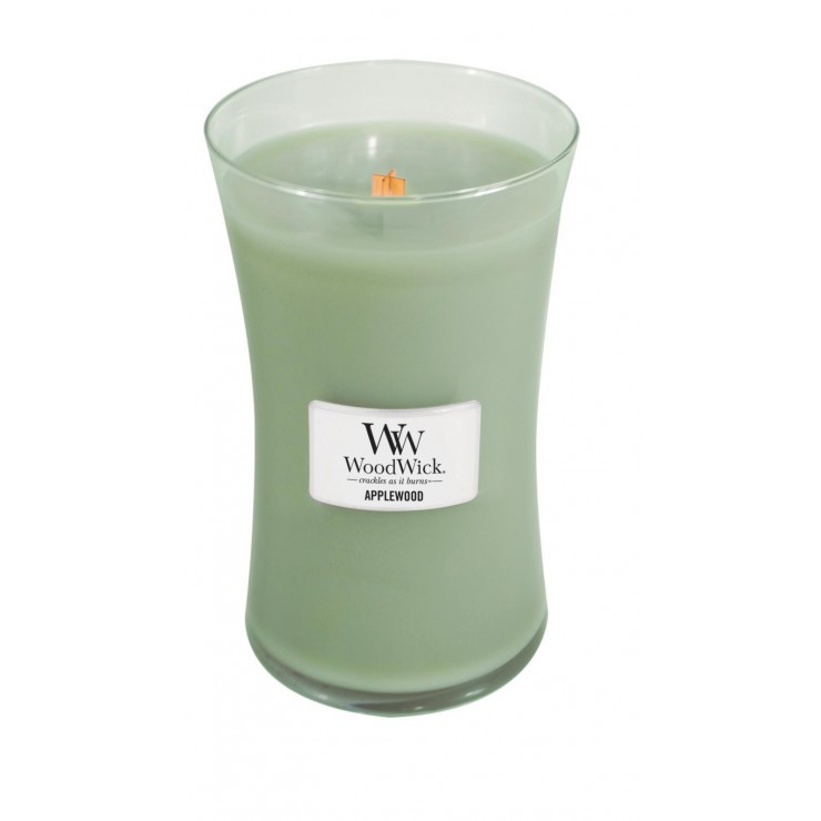 Duża Świeca Applewood WoodWick Duża Świeca Applewood WoodWick