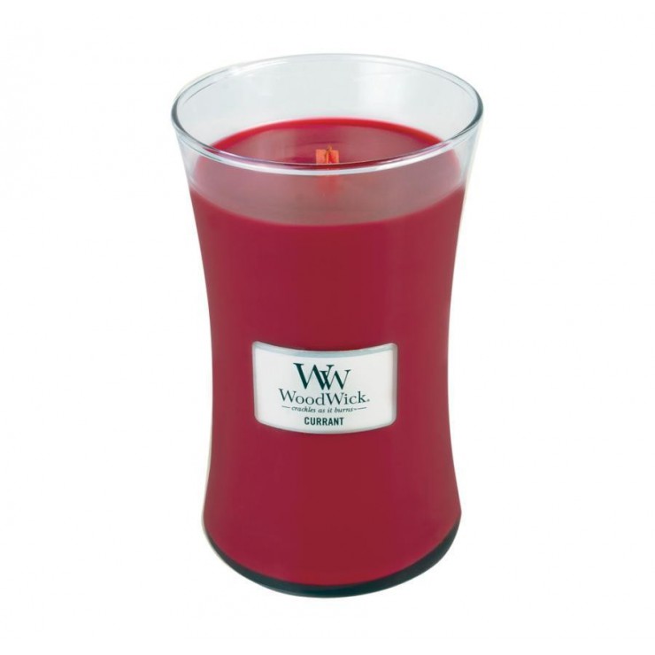 Duża Świeca Currant WoodWick Duża Świeca Currant WoodWick