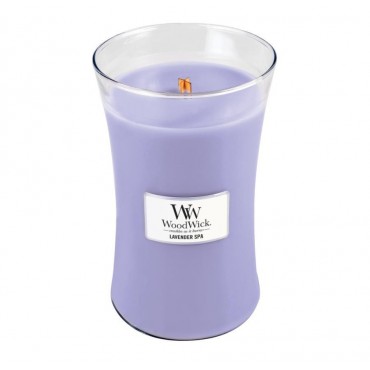 Duża Świeca Lavender Spa WoodWick