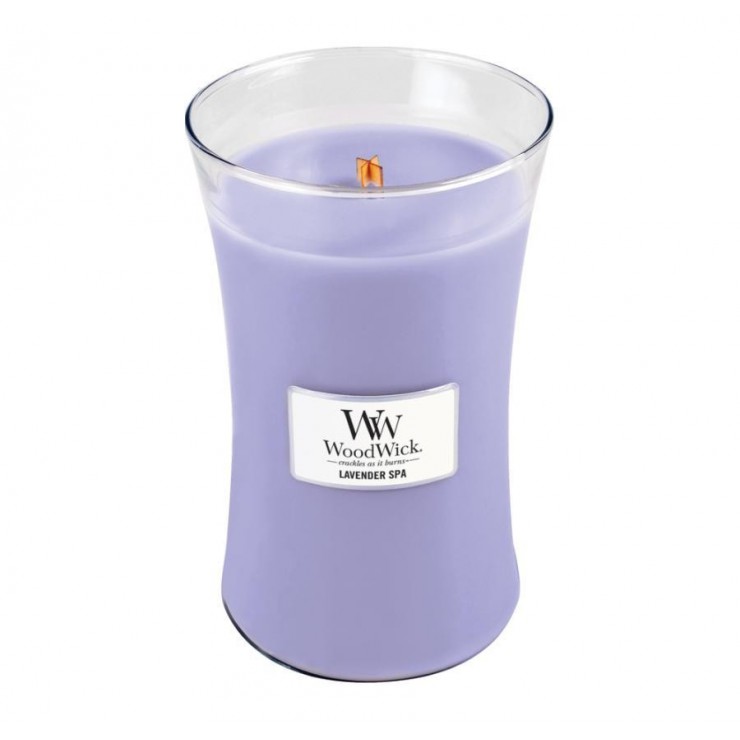 Duża Świeca Lavender Spa WoodWick Duża Świeca Lavender Spa WoodWick