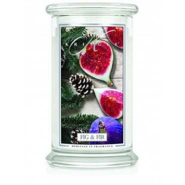 Duża świeca Fig & Fir Kringle Candle