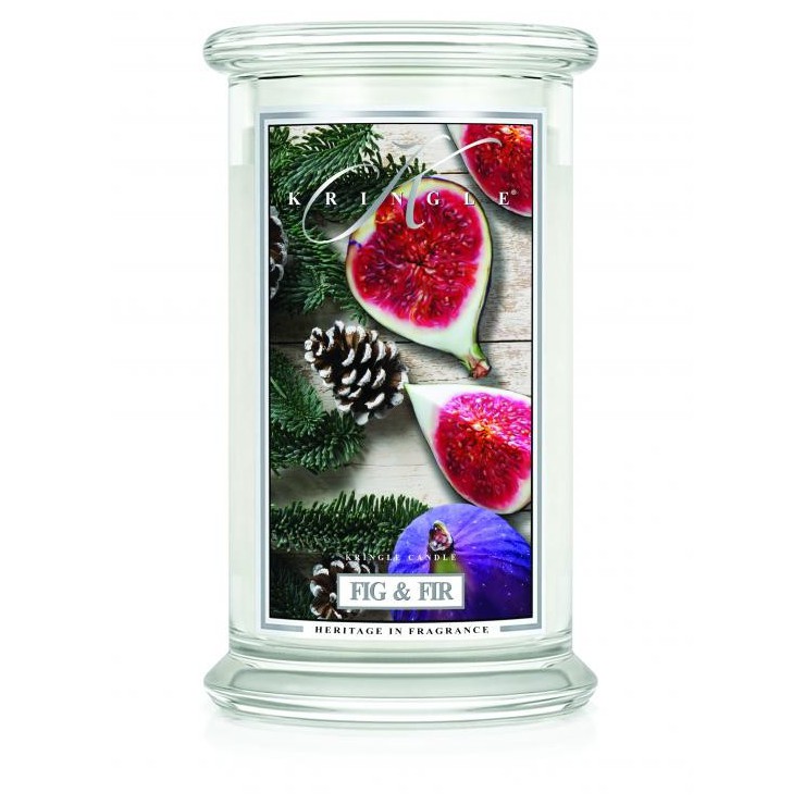 Duża świeca Fig & Fir Kringle Candle Duża świeca Fig & Fir Kringle Candle