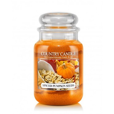 Duża świeca Spiced Pumpkin Seeds Country Candle