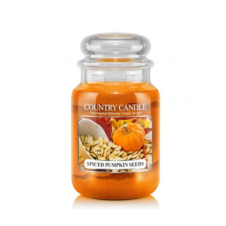Duża świeca Spiced Pumpkin Seeds Country Candle Duża świeca Spiced Pumpkin Seeds Country Candle
