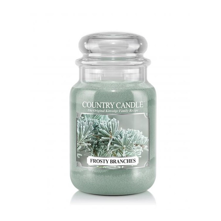 Duża świeca Frosty Branches Country Candle Duża świeca Frosty Branches Country Candle