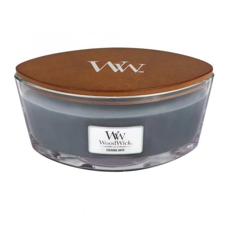 Świeca Hearthwick Evening Onyx WoodWick Świeca Hearthwick Evening Onyx WoodWick