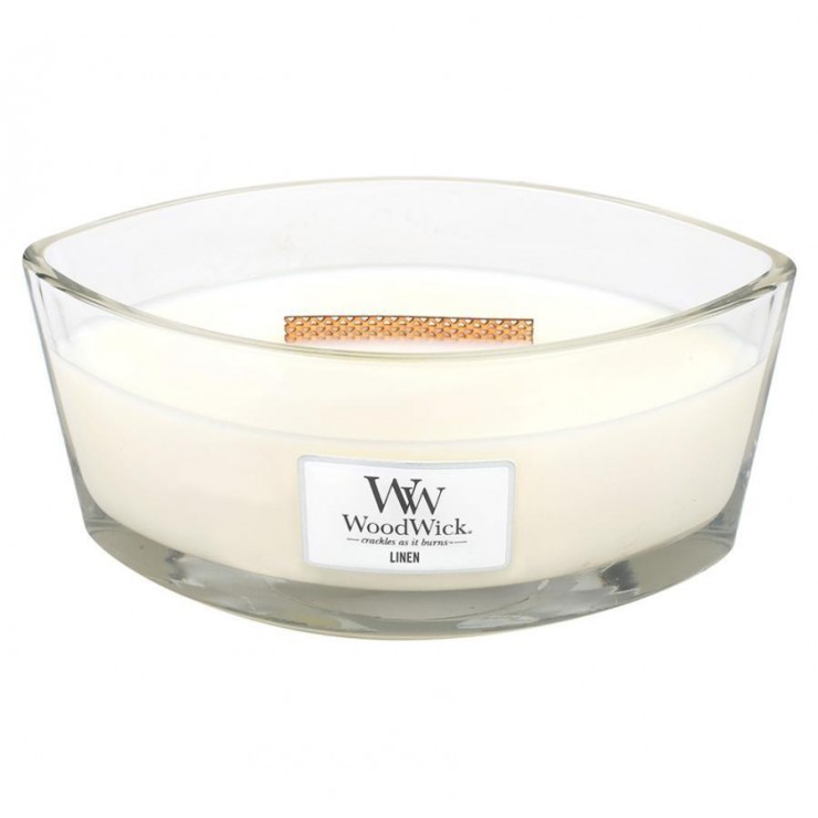 Świeca Hearthwick Linen WoodWick Świeca Hearthwick Linen WoodWick