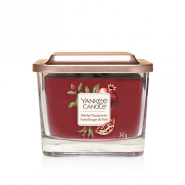 Elevation średnia świeca Holiday Pomegranate Yankee Candle