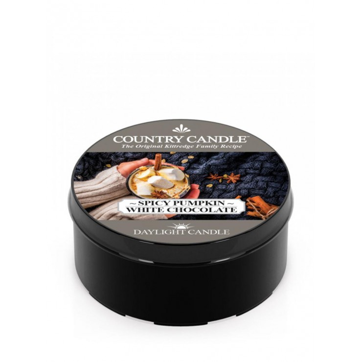 Daylight świeczka Spicy Pumpkin White Chocolate Country Candle Daylight świeczka Spicy Pumpkin White Chocolate Country Candle