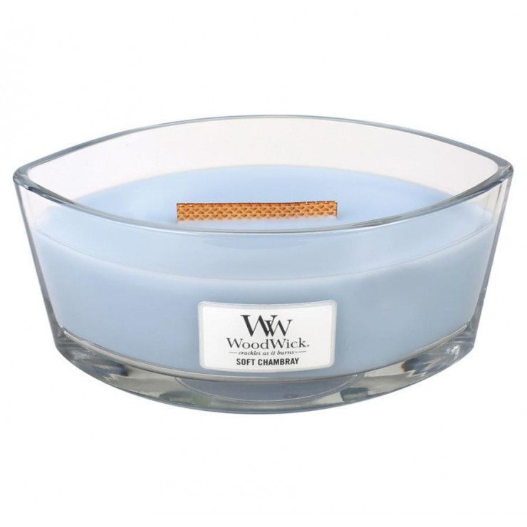Świeca Hearthwick Soft Chambray WoodWick Świeca Hearthwick Soft Chambray WoodWick