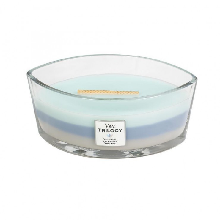 Świeca Hearthwick Trilogy Woven Comforts WoodWick Świeca Hearthwick Trilogy Woven Comforts WoodWick
