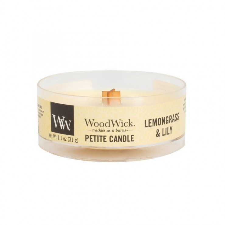Świeca Petite Lemongrass & Lilly WoodWick Świeca Petite Lemongrass & Lilly WoodWick