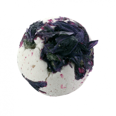 Kremowa kuleczka do kąpieli Kwiat Malwy Bomb Cosmetics