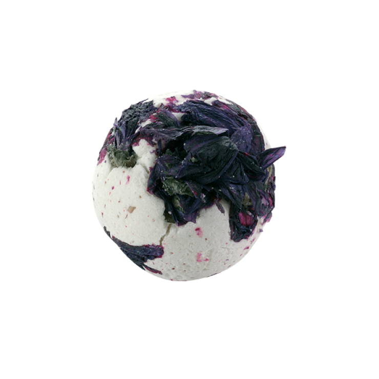 Kremowa kuleczka do kąpieli Kwiat Malwy Bomb Cosmetics Kremowa kuleczka do kąpieli Kwiat Malwy Bomb Cosmetics