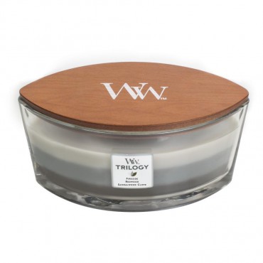 Świeca Hearthwick Trilogy Warm Woods WoodWick