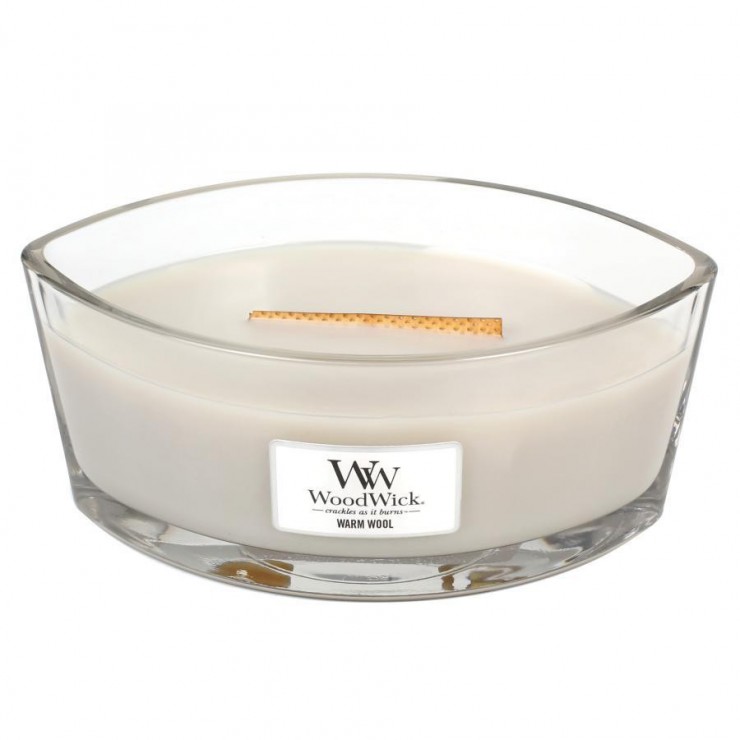 Świeca Hearthwick Warm Wool WoodWick Świeca Hearthwick Warm Wool WoodWick