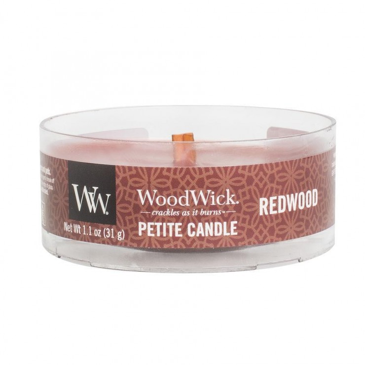 Świeca Petite Redwood WoodWick Świeca Petite Redwood WoodWick