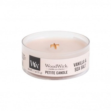 Świeca Petite Vanilla & Sea Salt WoodWick