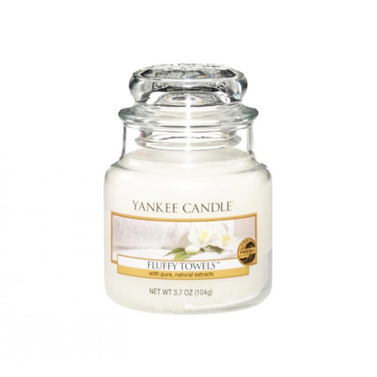 Mała świeca Fluffy Towels Yankee Candle Mała świeca Fluffy Towels Yankee Candle
