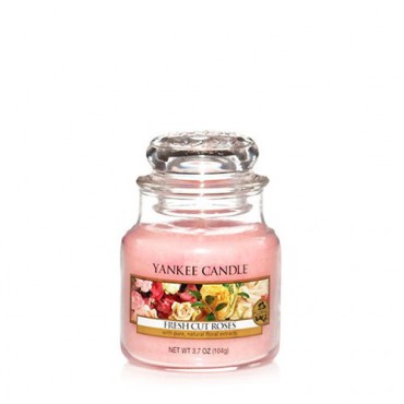 Mała świeca Fresh Cut Roses Yankee Candle