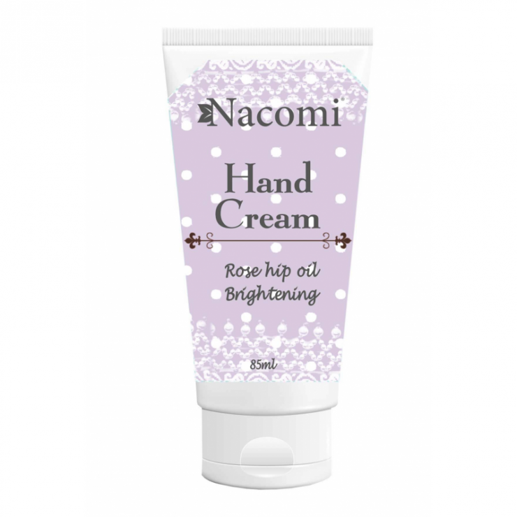 Naturalny krem do rąk wygładzenie i rozjaśnienie 85ml Nacomi Naturalny krem do rąk wygładzenie i rozjaśnienie 85ml Nacomi