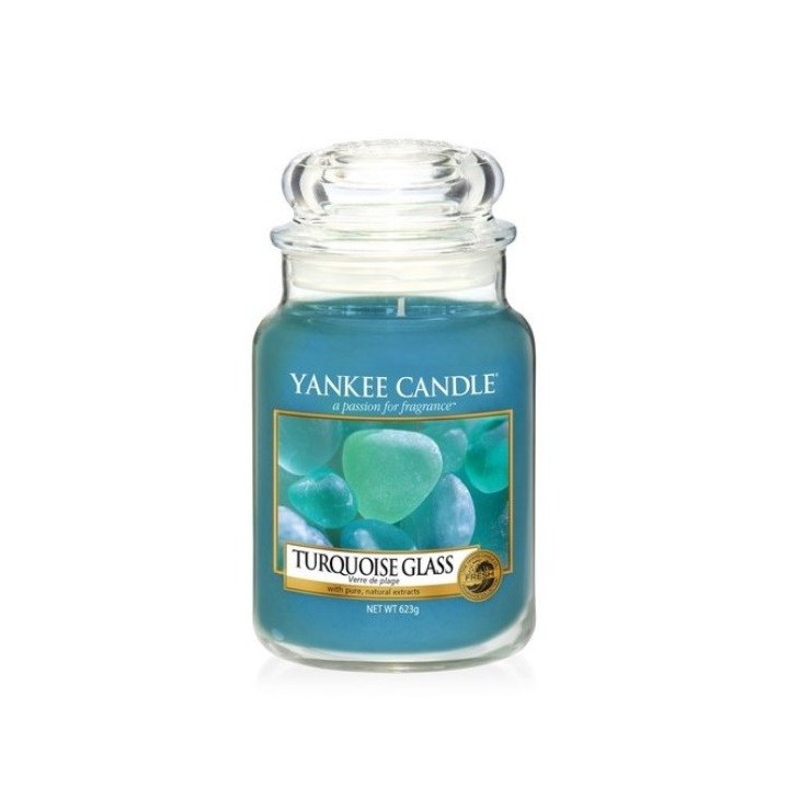 Duża świeca Turquoise Glass Yankee Candle Duża świeca Turquoise Glass Yankee Candle