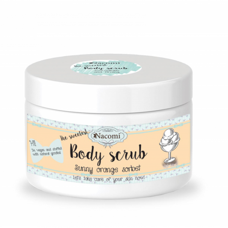 Peeling do ciała pomarańczowy sorbet Nacomi Peeling do ciała pomarańczowy sorbet Nacomi