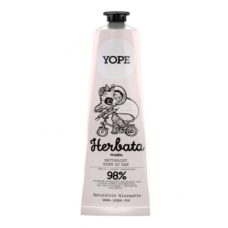 Herbata i mięta Krem do rąk Yope Herbata i mięta Krem do rąk Yope